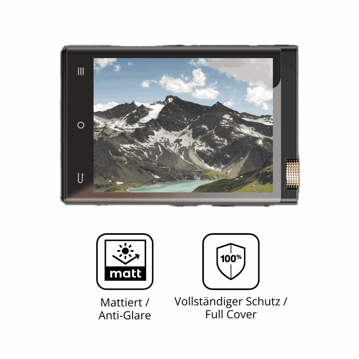 Flexible TPU-Folie passend zugeschnitten für Oilsky M308, vollständige Abdeckung