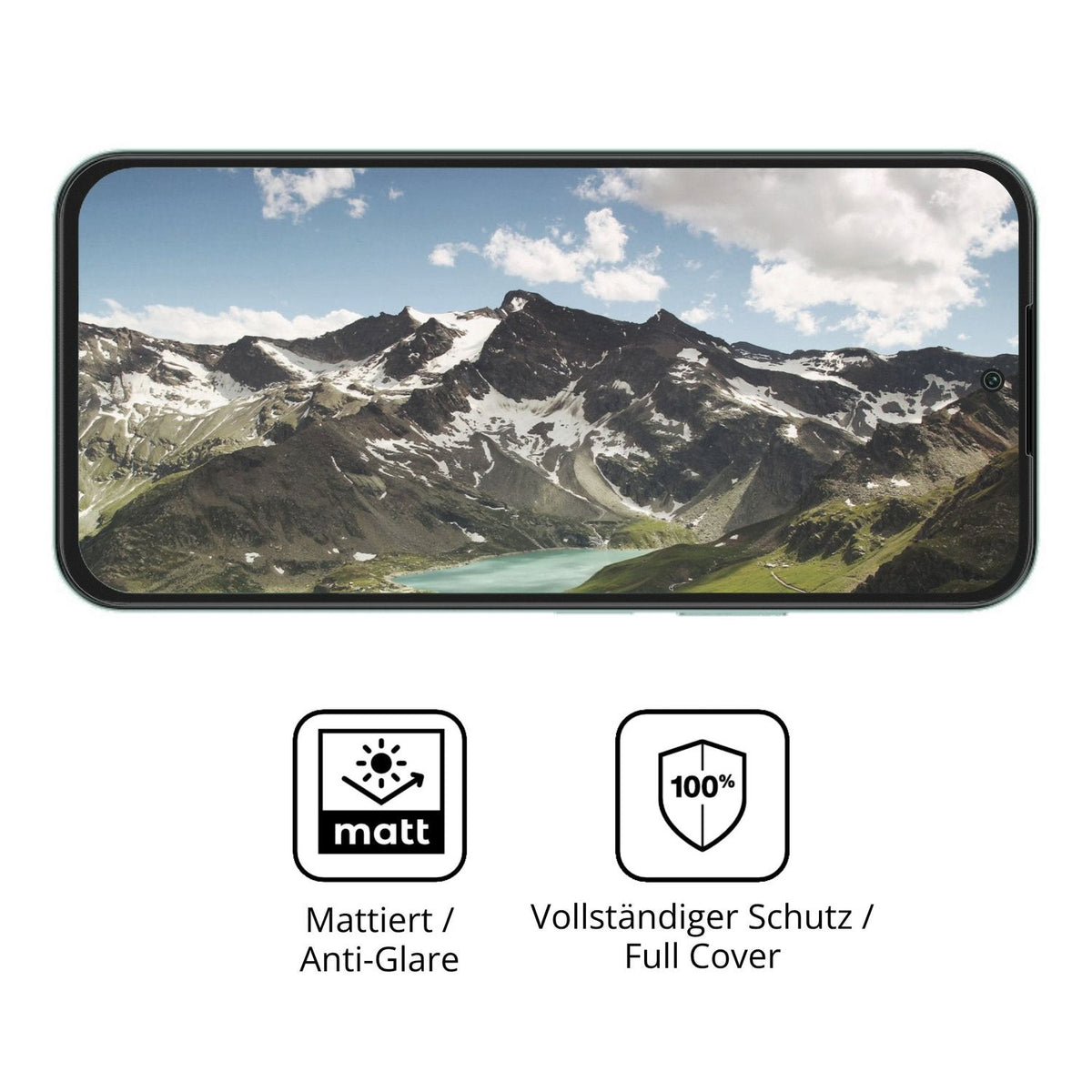 Flexible TPU-Folie passend zugeschnitten für OnePlus N6, vollständige Abdeckung