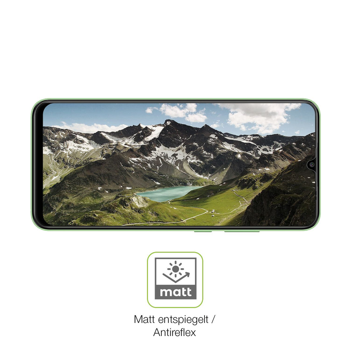 Flexible TPU-Folie passend zugeschnitten für Symphony Z55, vollständige Abdeckung