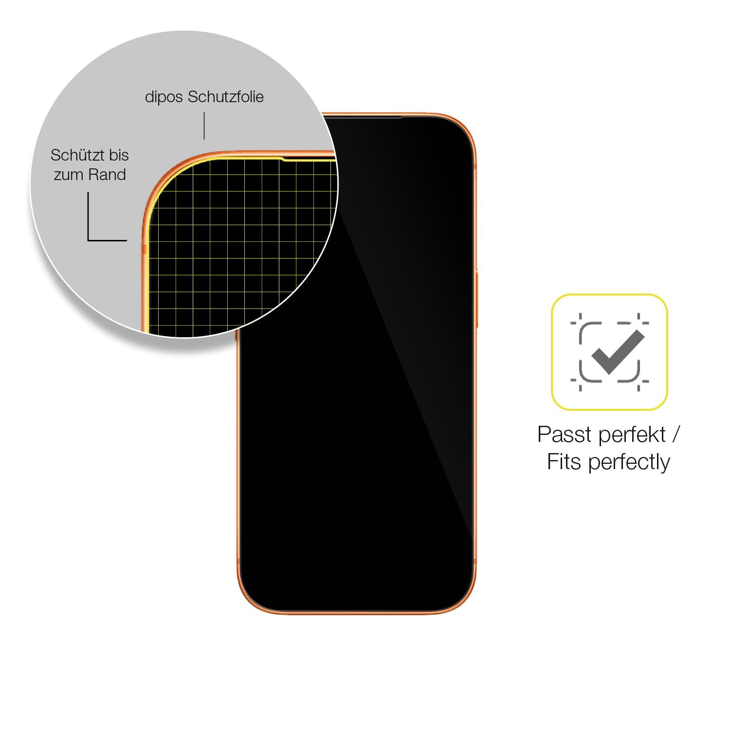 Dünne und klare Folie passend zugeschnitten für Apple iPhone 17 Pro Max