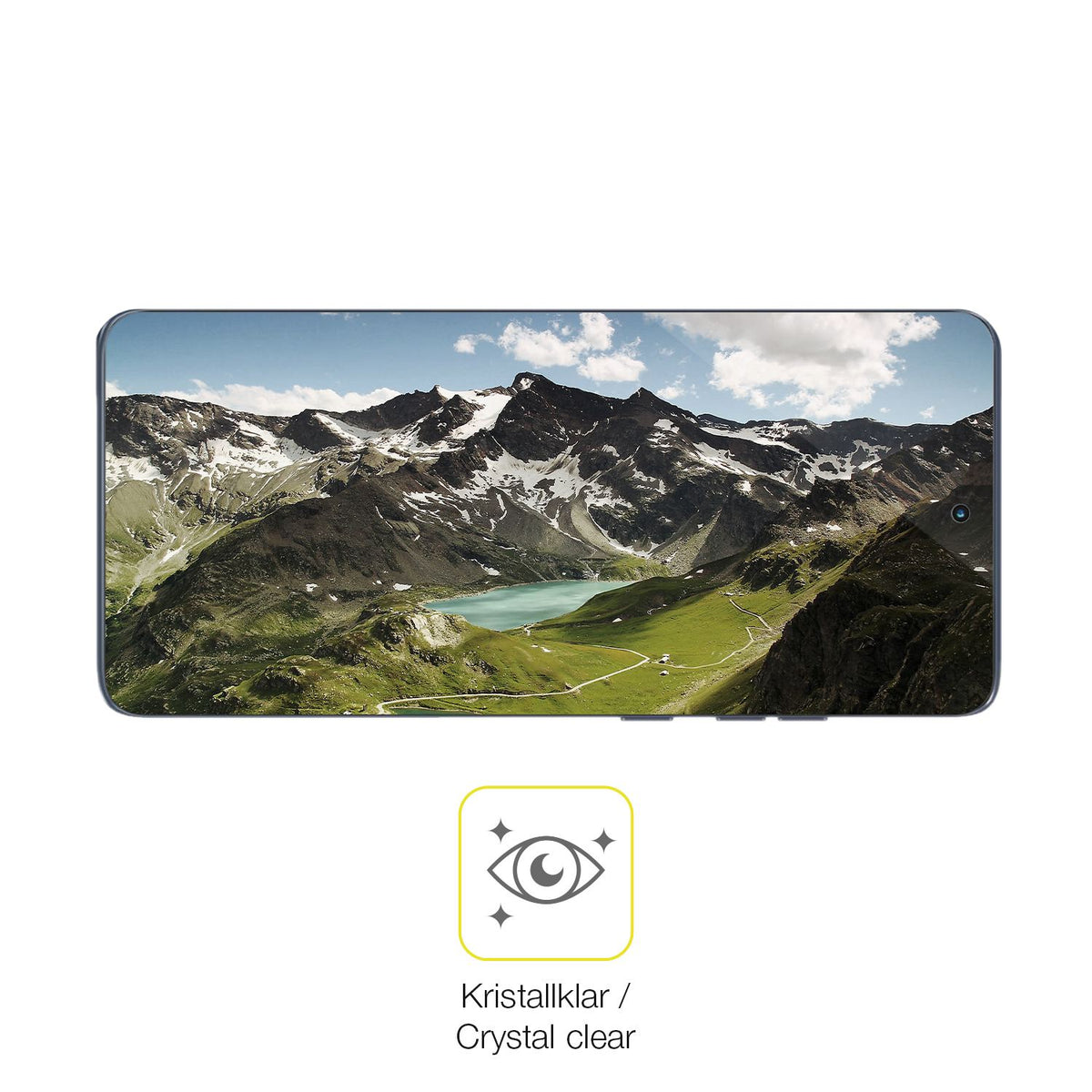 Dünne und klare Folie passend zugeschnitten für Motorola Edge 60 Pro