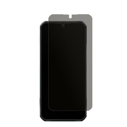 OukitelWP35 mit aufgebrachtem dipos Displayschutz, der seitliche Einblicke blockiert