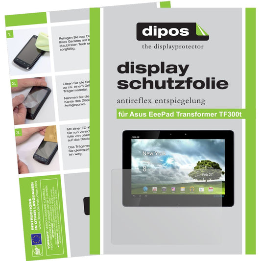 1x Schutzfolie matt für EeePad Transformer TF300t Asus Display-Schutzfolie