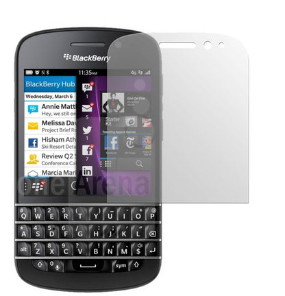 2x Schutzfolie matt für Q10 Blackberry Display-Schutzfolie