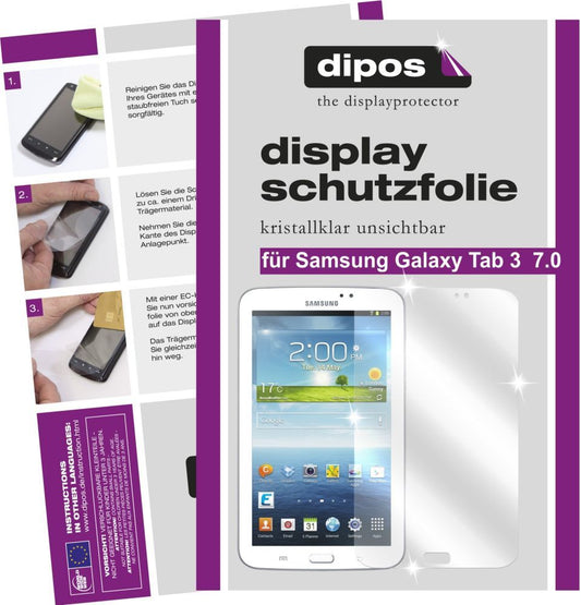 3x Schutzfolie klar für Galaxy Tab 3 7.0 T210 Samsung Display-Schutzfolie