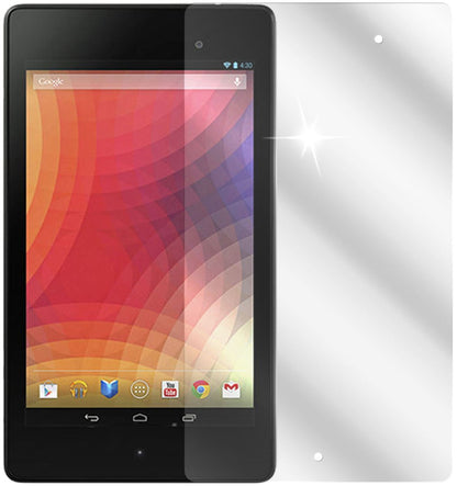 Nexus 7 (2. Generation)Google mit aufgebrachter dipos Displayschutzfolie, glasklare Darstellung ohne Einschränkungen