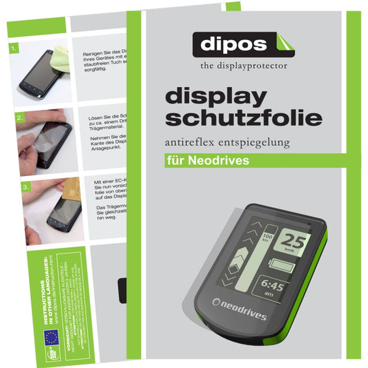 5x Schutzfolie matt für E-Bike Display Smart MMI Neodrives Display-Schutzfolie