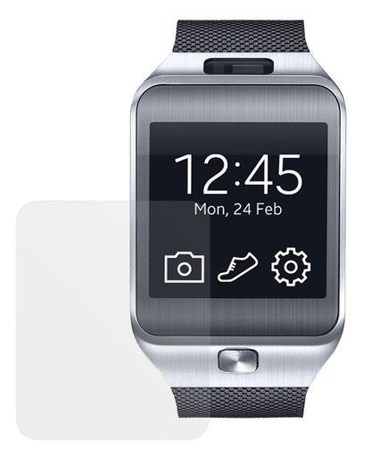 2x Schutzfolie matt für Gear 2 Samsung Display-Schutzfolie