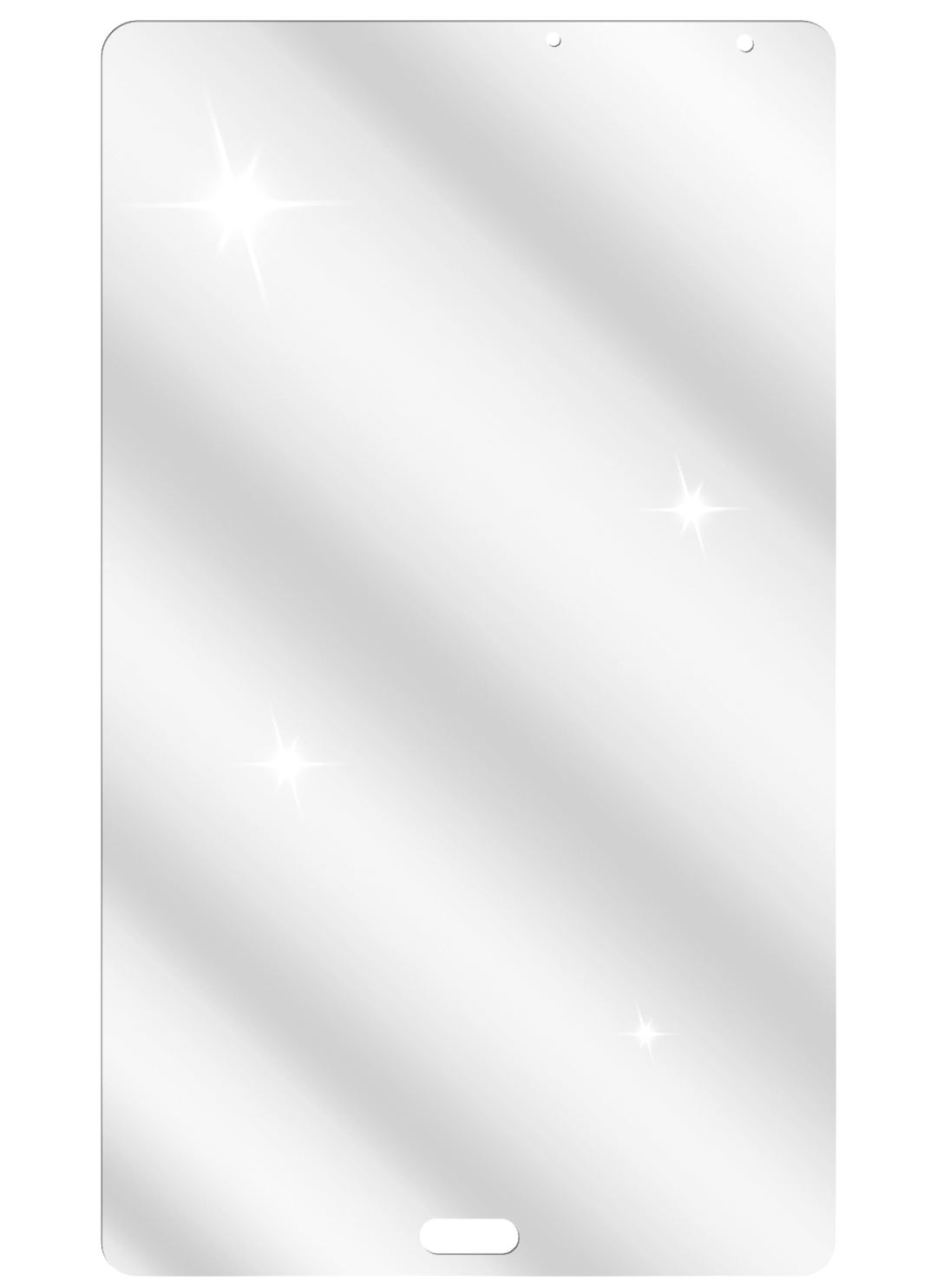 dipos Displayschutz für Galaxy Tab S 8.4 T700 Samsung, transparente Oberfläche, geringe Dicke und perfekte Passform