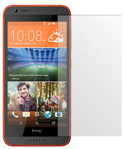 Desire 620HTC mit aufgebrachter dipos Displayschutzfolie, die lästige Fingerabdrücke minimiert