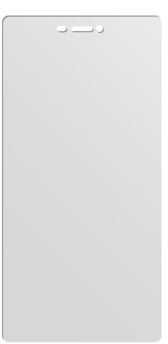 dipos Displayschutz für Ascend P8 Huawei, mattierte Oberfläche, geringe Dicke und perfekte Passform
