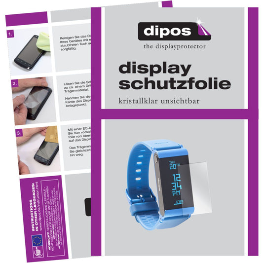 1x Schutzfolie klar für Pulse Ox Withings Display-Schutzfolie