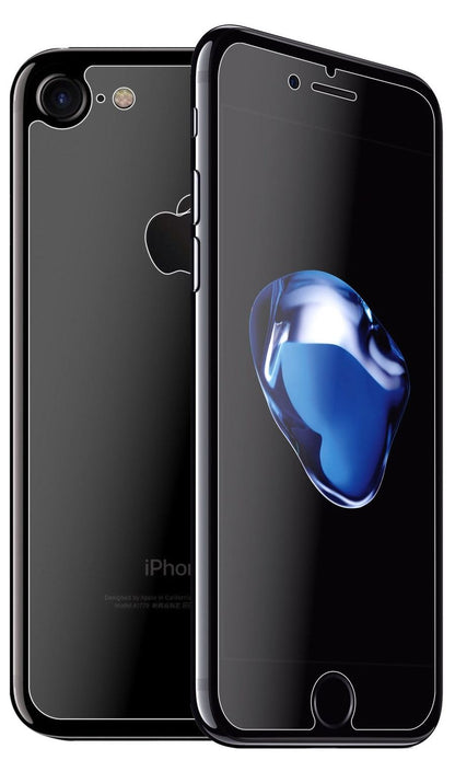 2x 9H Schutzfolie matt für Apple iPhone 7 Panzerfolie (1x Vorderseite + 1x Rückseite)