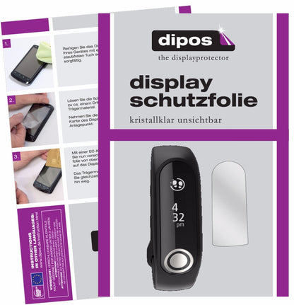 6x 3D Full Cover Schutzfolie für TomTom Touch