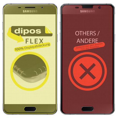 3x 3D Full Cover Schutzfolie für Samsung Galaxy A3 2016