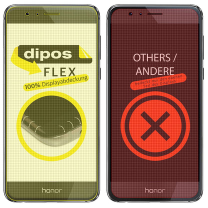 3x 3D Full Cover Schutzfolie für Huawei Honor 8