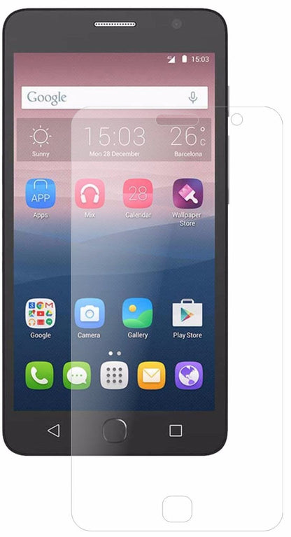 2x 9H Schutzfolie matt für Alcatel Pop Star Panzerfolie
