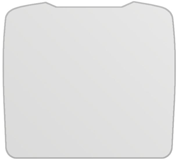 dipos Displayschutz für Hykker Halo, mattierte Oberfläche, geringe Dicke und perfekte Passform