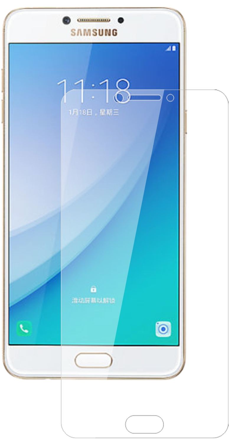 2x 9H Schutzfolie für Samsung Galaxy C7 Pro Panzerfolie