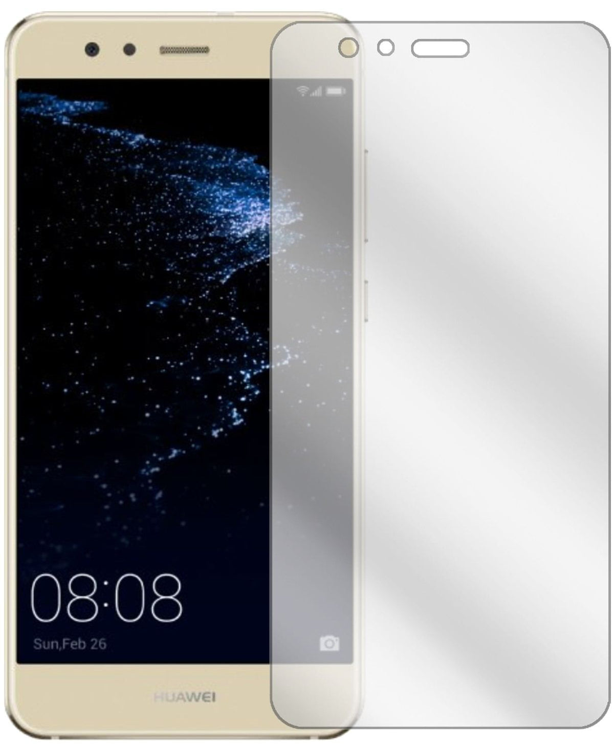 Schutz gegen Kratzer auf dem Huawei P10 Lite Glas durch Schlüssel oder Ähnliches
