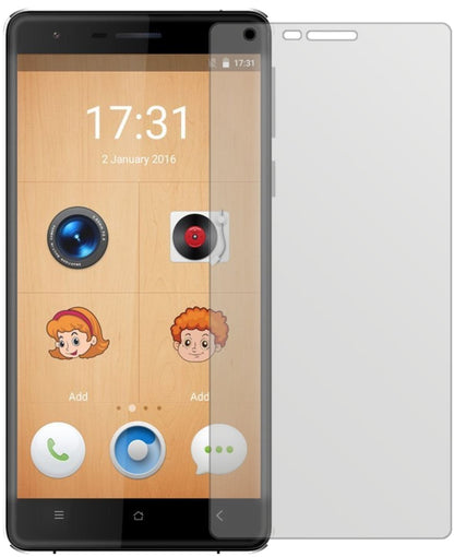 2x Schutzfolie matt für Oukitel K4000 Lite Display-Schutzfolie