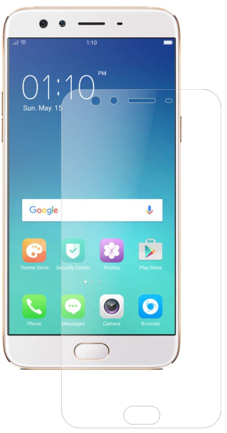 2x 9H Schutzfolie matt für Oppo F3 Plus Panzerfolie