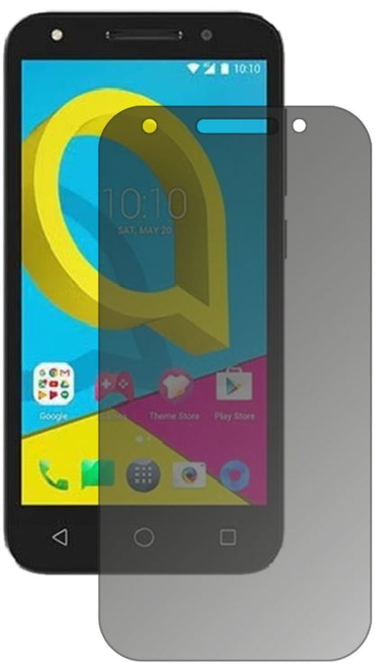 Blickschutzfolie für Alcatel U5 matt Schutzfolie Privacy