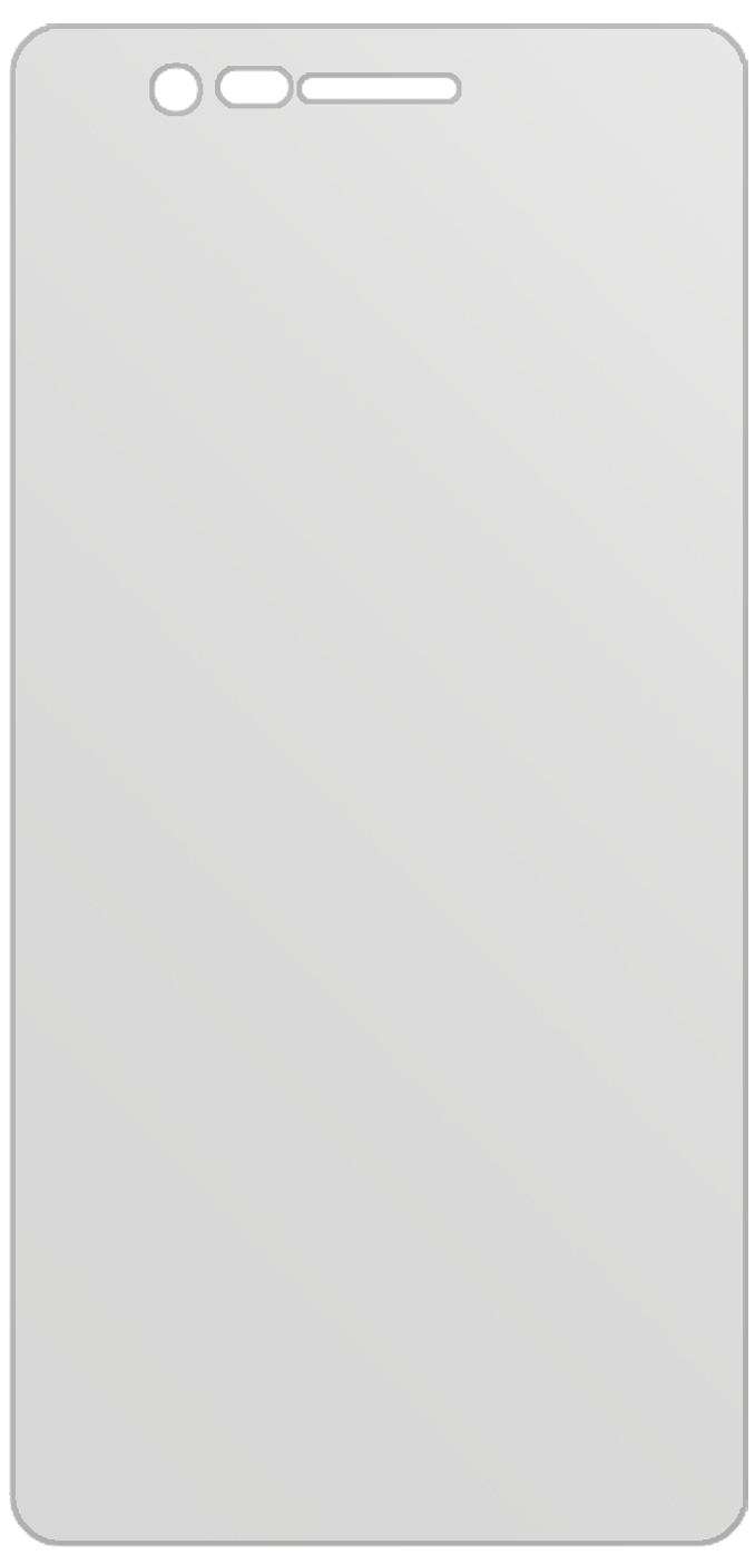 dipos Displayschutz für Sharp Z3, mattierte Oberfläche, geringe Dicke und perfekte Passform