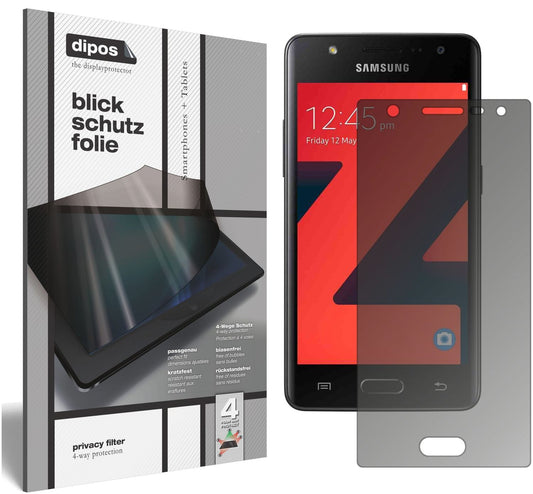Blickschutzfolie für Samsung Z4 matt Schutzfolie Privacy