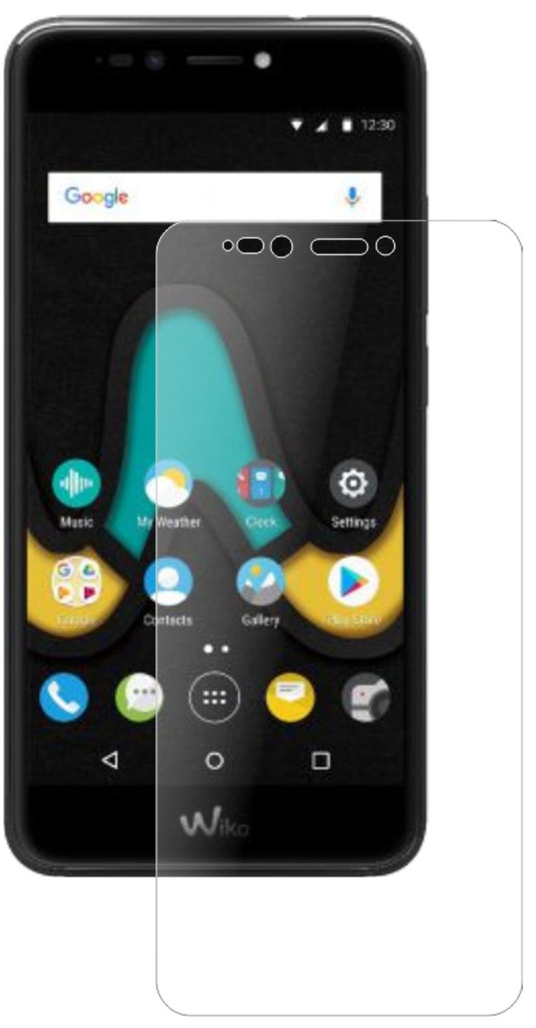 2x 9H Schutzfolie matt für Wiko Upulse Panzerfolie