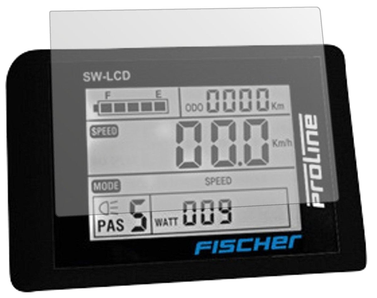 3x Schutzfolie matt für Fischer SW-LCD ProLine Display-Schutzfolie