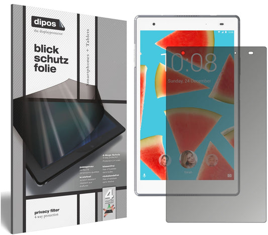 Blickschutzfolie für Lenovo Tab4 8 Plus TB-8704F matt Schutzfolie Privacy