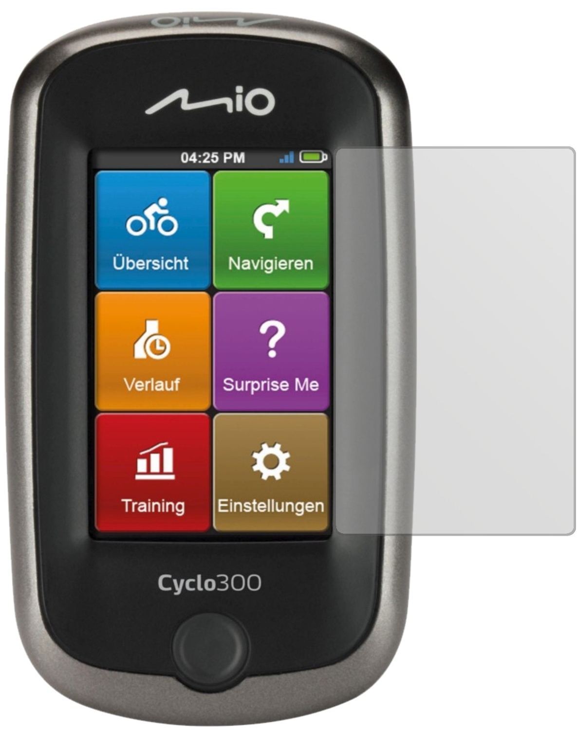 3x Schutzfolie matt für Mitac Mio Cyclo 300 Europe Display-Schutzfolie