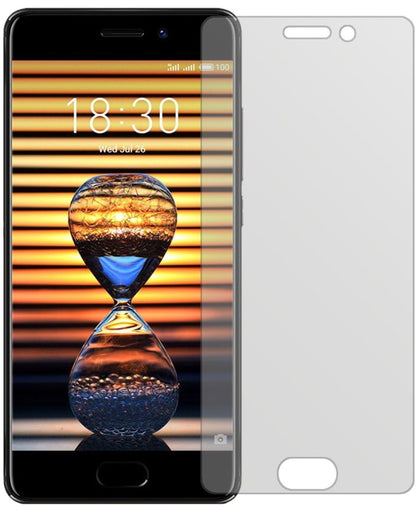 MeizuPro 7 mit aufgebrachter dipos Displayschutzfolie, die lästige Fingerabdrücke minimiert
