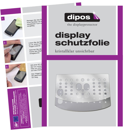 3x Schutzfolie klar für DeLonghi Magnifica S ECAM 22.110 + 21.117 + 21.116 Display-Schutzfolie