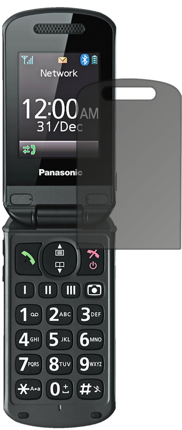 Blickschutzfolie für Panasonic KX-TU329 matt Schutzfolie Privacy