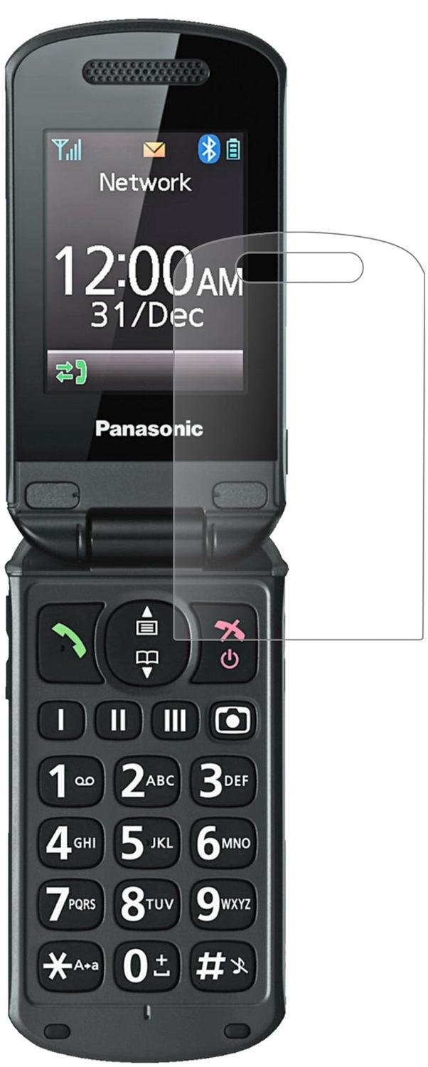 2x 9H Schutzfolie matt für Panasonic KX-TU329 Panzerfolie