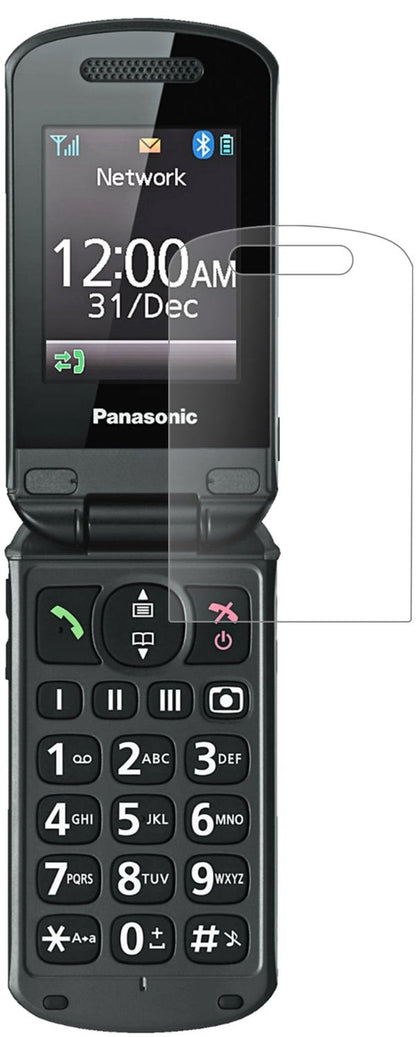 2x 9H Schutzfolie matt für Panasonic KX-TU329 Panzerfolie