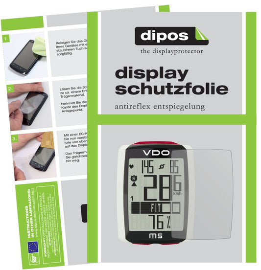 3x Schutzfolie matt für VDO M5 WL Display-Schutzfolie
