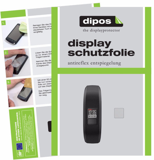 6x Schutzfolie matt für Garmin Vivofit 3 Display-Schutzfolie