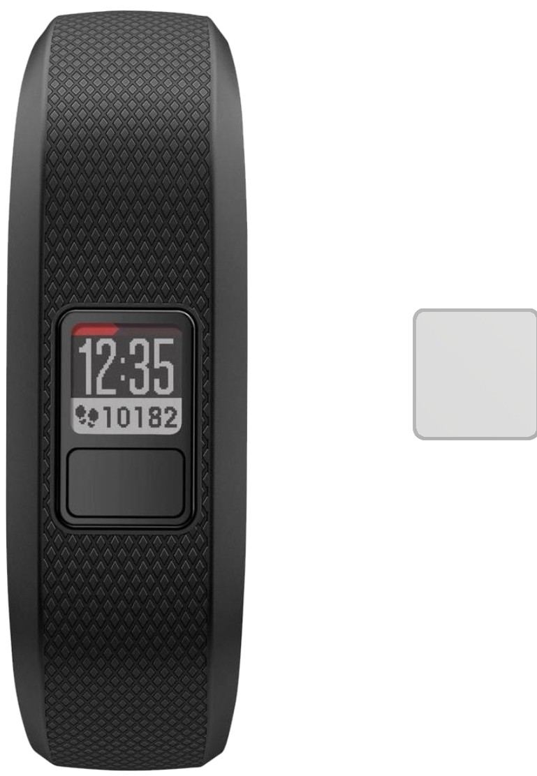 6x Schutzfolie matt für Garmin Vivofit 3 Display-Schutzfolie