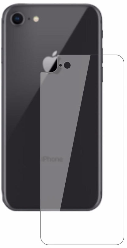 2x 9H Schutzfolie für Apple iPhone 8 Rückseite Panzerfolie