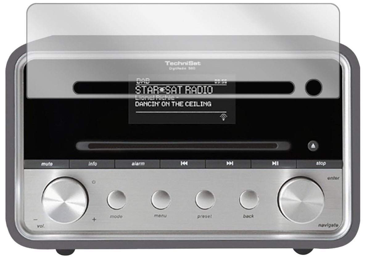 3x Schutzfolie klar für TechniSat DigitRadio 580 Display-Schutzfolie