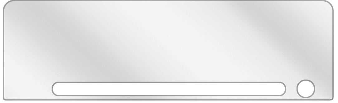 3x Schutzfolie klar für TechniSat DigitRadio 580 Display-Schutzfolie