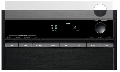 3x Schutzfolie matt für Onkyo TX-SR252 Display-Schutzfolie