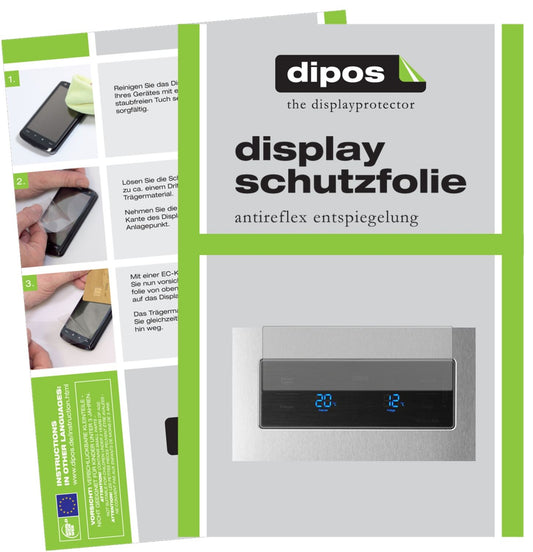 2x Schutzfolie matt für Samsung RS7528THCSLEF Display-Schutzfolie