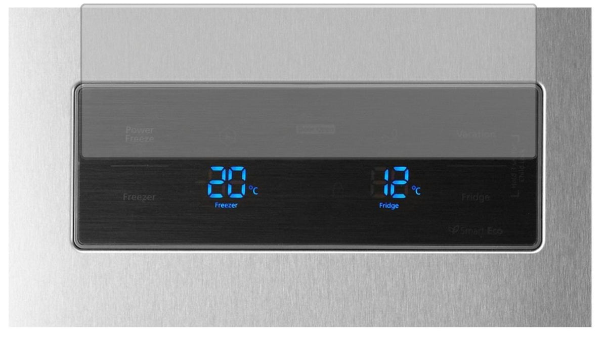 2x Schutzfolie matt für Samsung RS7528THCSLEF Display-Schutzfolie