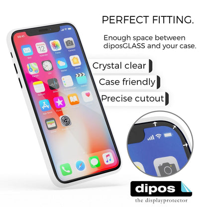 Flexible TPU-Folie passend zugeschnitten für Apple iPhone X, vollständige Abdeckung