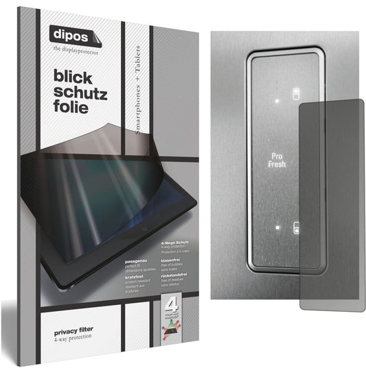 Blickschutzfolie für Bauknecht KGN 2043 A3+ IN matt Schutzfolie Privacy