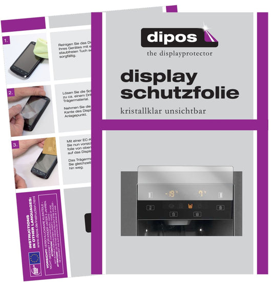 2x Schutzfolie klar für Gorenje NRS 9182 CXB Display-Schutzfolie
